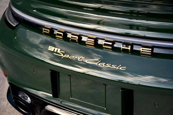 2023 Porsche 911 Sport Classic in Underberg Green for sale and sold by Sandbox Motors