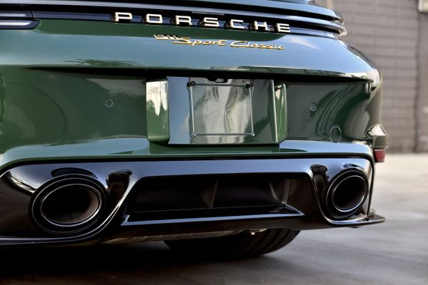 2023 Porsche 911 Sport Classic in Underberg Green for sale and sold by Sandbox Motors