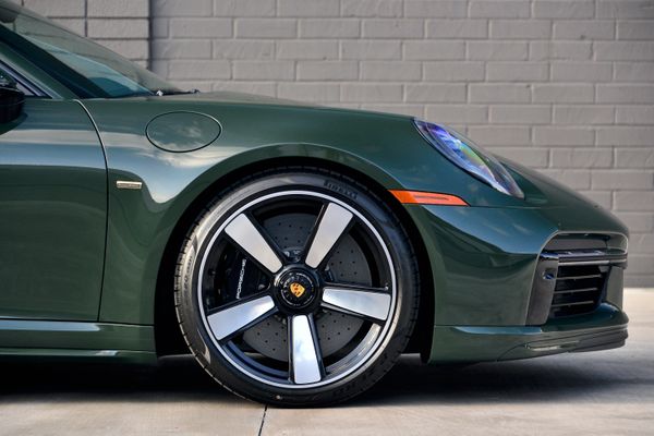 2023 Porsche 911 Sport Classic in Underberg Green for sale and sold by Sandbox Motors