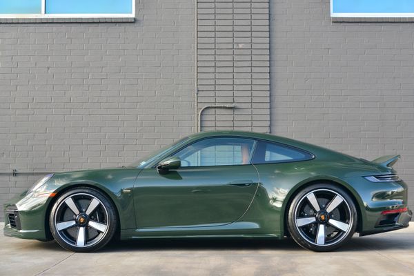 2023 Porsche 911 Sport Classic in Underberg Green for sale and sold by Sandbox Motors