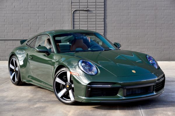 2023 Porsche 911 Sport Classic in Underberg Green for sale and sold by Sandbox Motors