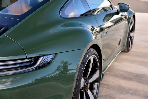 2023 Porsche 911 Sport Classic in Underberg Green for sale and sold by Sandbox Motors
