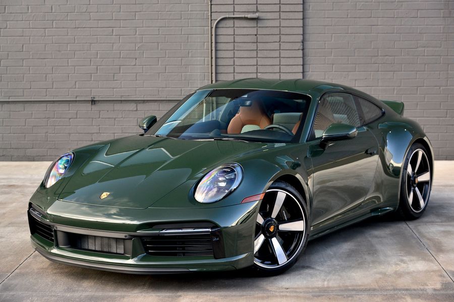 2023 Porsche 911 Sport Classic in Underberg Green for sale and sold by Sandbox Motors
