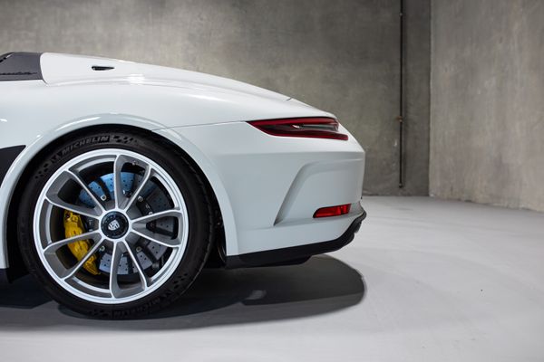 white 2019 Porsche 911 Speedster for sale and sold by Sandbox Motors