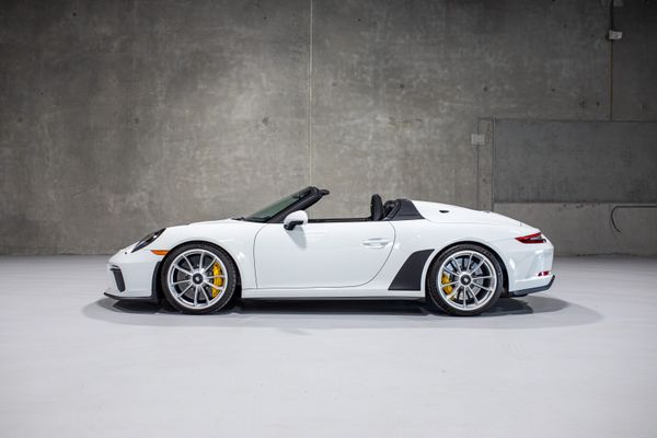 white 2019 Porsche 911 Speedster for sale and sold by Sandbox Motors