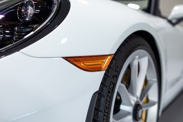 white 2019 Porsche 911 Speedster for sale and sold by Sandbox Motors