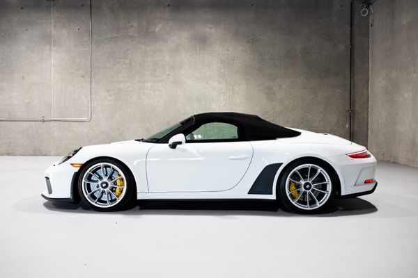white 2019 Porsche 911 Speedster for sale and sold by Sandbox Motors