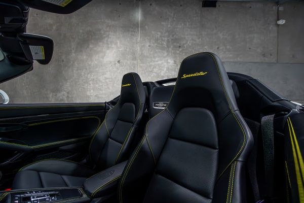 white 2019 Porsche 911 Speedster for sale and sold by Sandbox Motors