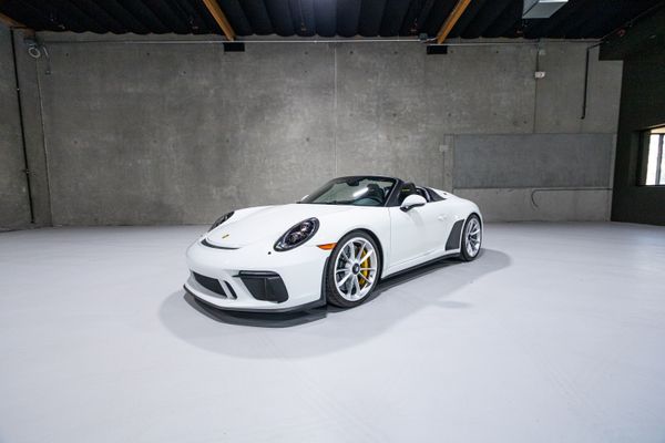 white 2019 Porsche 911 Speedster for sale and sold by Sandbox Motors