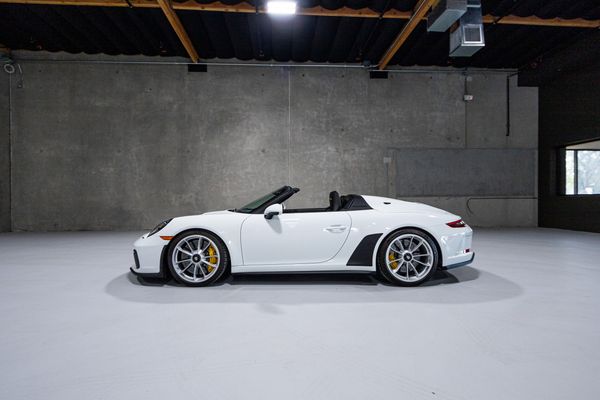 white 2019 Porsche 911 Speedster for sale and sold by Sandbox Motors