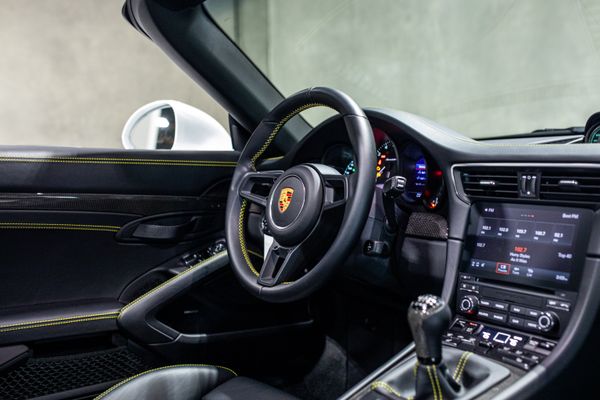 white 2019 Porsche 911 Speedster for sale and sold by Sandbox Motors