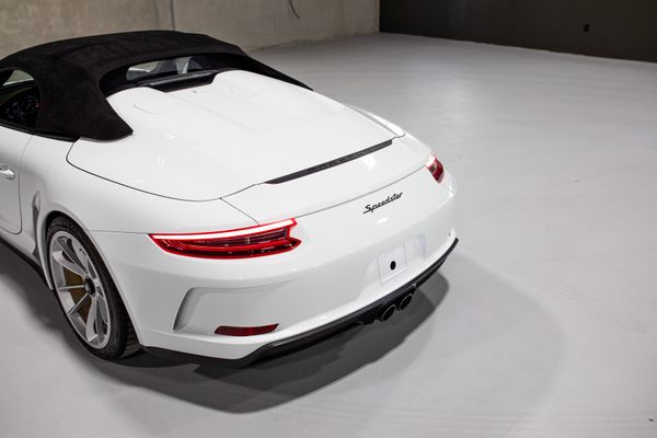 white 2019 Porsche 911 Speedster for sale and sold by Sandbox Motors