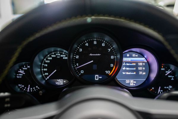 white 2019 Porsche 911 Speedster for sale and sold by Sandbox Motors