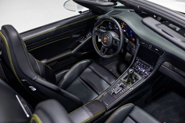 white 2019 Porsche 911 Speedster for sale and sold by Sandbox Motors