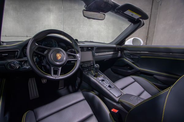 white 2019 Porsche 911 Speedster for sale and sold by Sandbox Motors