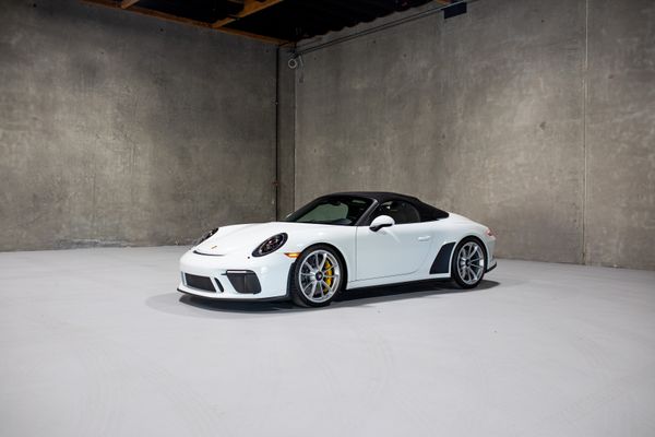 white 2019 Porsche 911 Speedster for sale and sold by Sandbox Motors