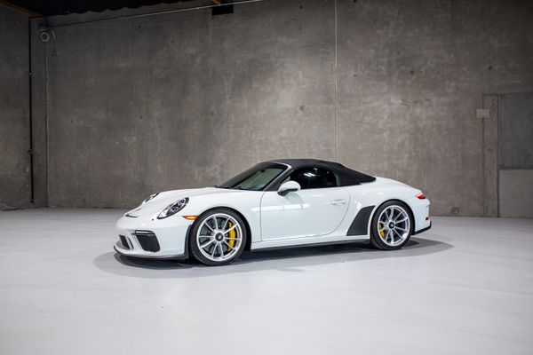 white 2019 Porsche 911 Speedster for sale and sold by Sandbox Motors
