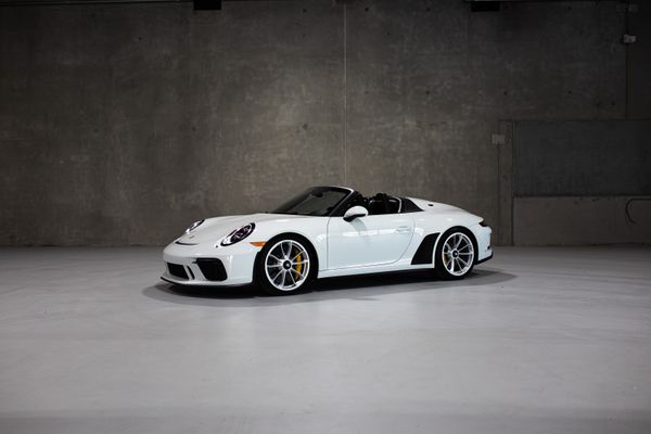 white 2019 Porsche 911 Speedster for sale and sold by Sandbox Motors