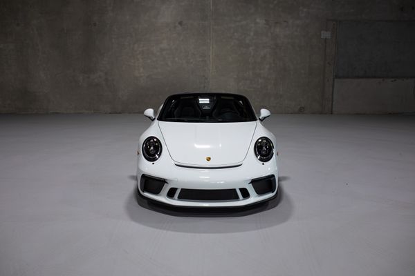 white 2019 Porsche 911 Speedster for sale and sold by Sandbox Motors