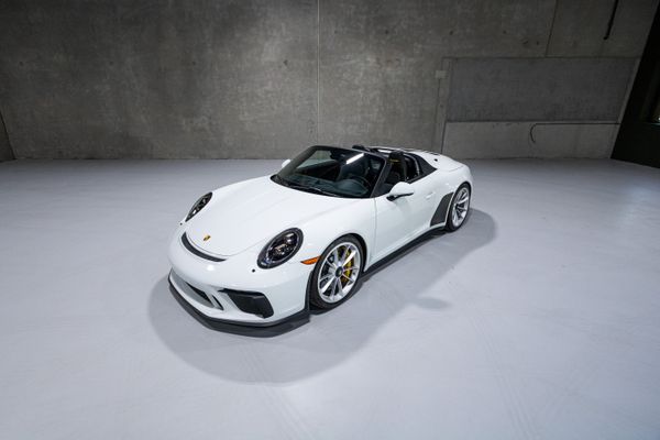 white 2019 Porsche 911 Speedster for sale and sold by Sandbox Motors
