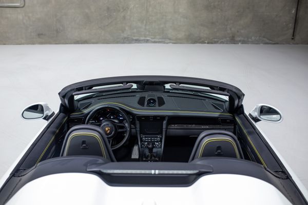 white 2019 Porsche 911 Speedster for sale and sold by Sandbox Motors