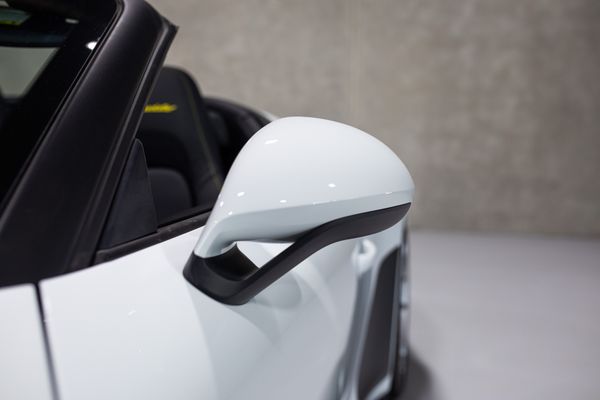 white 2019 Porsche 911 Speedster for sale and sold by Sandbox Motors