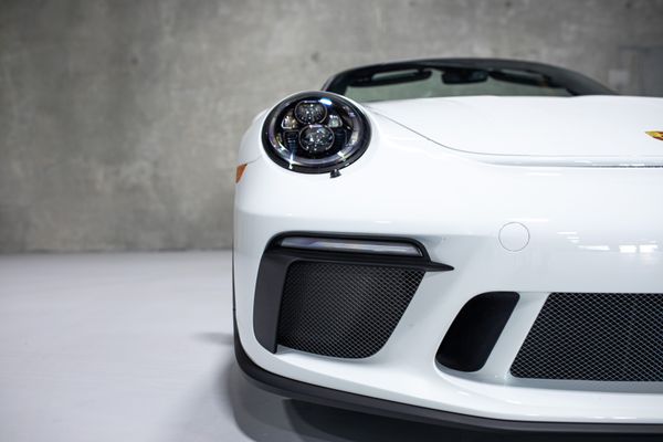 white 2019 Porsche 911 Speedster for sale and sold by Sandbox Motors