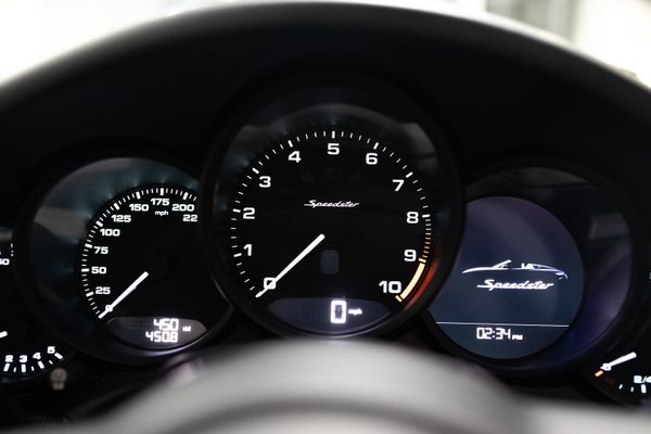 white 2019 Porsche 911 Speedster for sale and sold by Sandbox Motors
