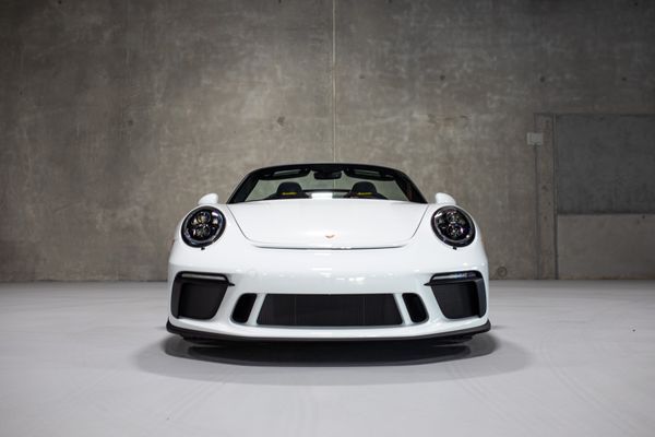 white 2019 Porsche 911 Speedster for sale and sold by Sandbox Motors