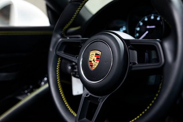white 2019 Porsche 911 Speedster for sale and sold by Sandbox Motors