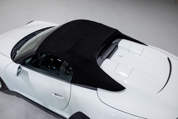 white 2019 Porsche 911 Speedster for sale and sold by Sandbox Motors