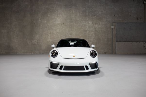 white 2019 Porsche 911 Speedster for sale and sold by Sandbox Motors