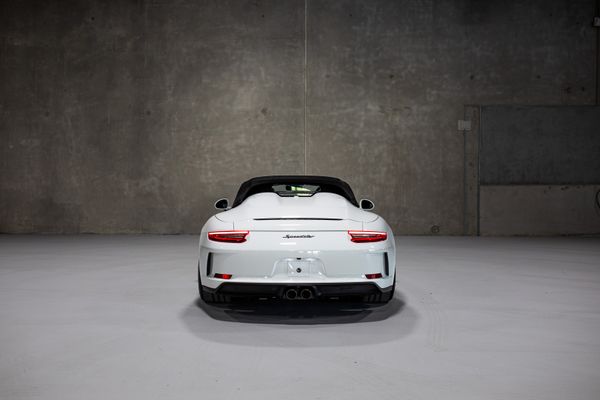 white 2019 Porsche 911 Speedster for sale and sold by Sandbox Motors