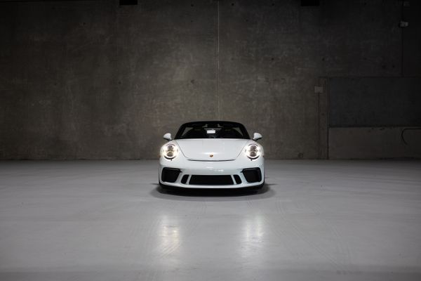 white 2019 Porsche 911 Speedster for sale and sold by Sandbox Motors