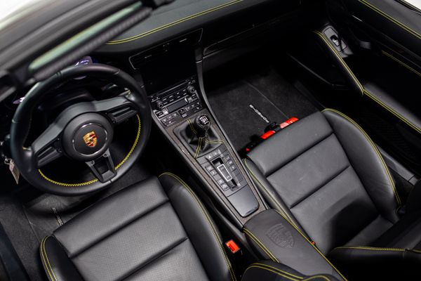 white 2019 Porsche 911 Speedster for sale and sold by Sandbox Motors