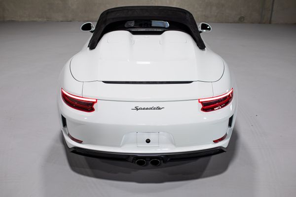 white 2019 Porsche 911 Speedster for sale and sold by Sandbox Motors