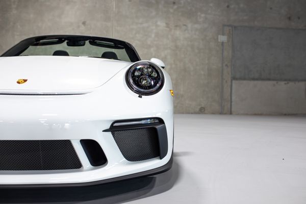 white 2019 Porsche 911 Speedster for sale and sold by Sandbox Motors