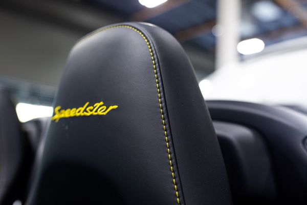 white 2019 Porsche 911 Speedster for sale and sold by Sandbox Motors