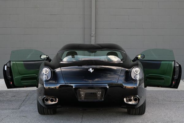 black 2004 Ferrari 575 GTZ Zagato for sale by Sandbox Motors
