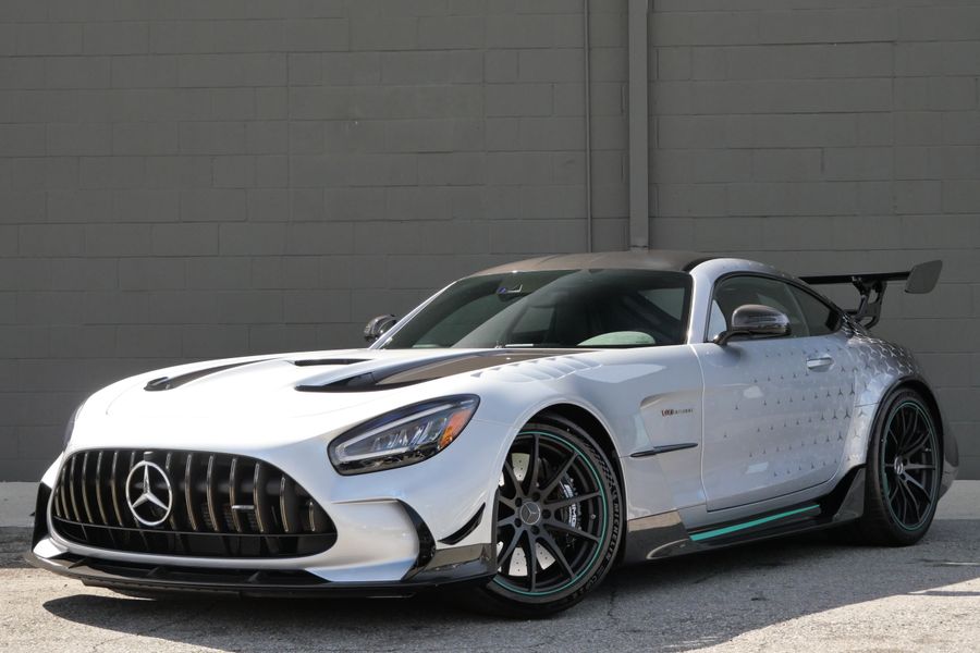 2021 Mercedes-AMG GT Black AMG ONE Edition in Cirrus Silver previously sold by Sandbox Motors