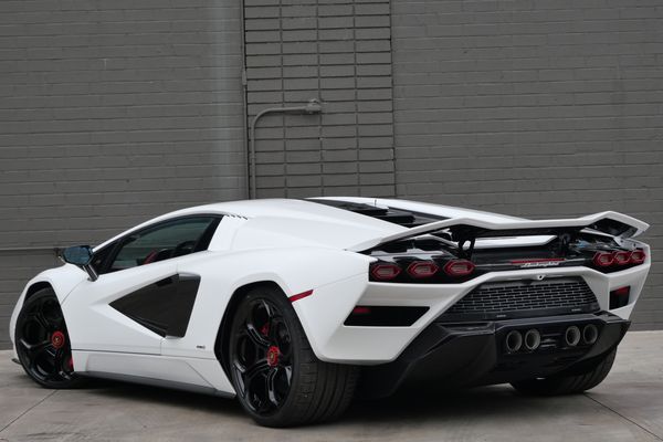 white 2022 Lamborghini Countach LPI 800-4 for sale & sold by Sandbox Motors