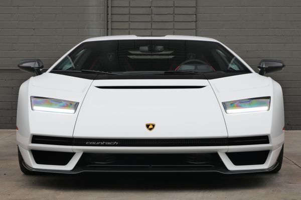white 2022 Lamborghini Countach LPI 800-4 for sale & sold by Sandbox Motors