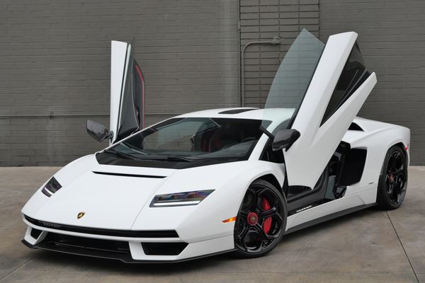white 2022 Lamborghini Countach LPI 800-4 for sale & sold by Sandbox Motors