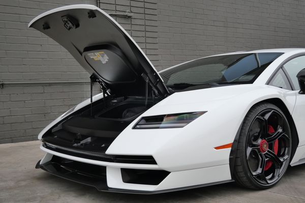 white 2022 Lamborghini Countach LPI 800-4 for sale & sold by Sandbox Motors