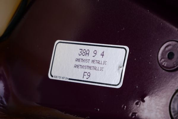 Amethyst Metallic 1992 Porsche 911 Carrera RS previously sold by Sandbox Motors