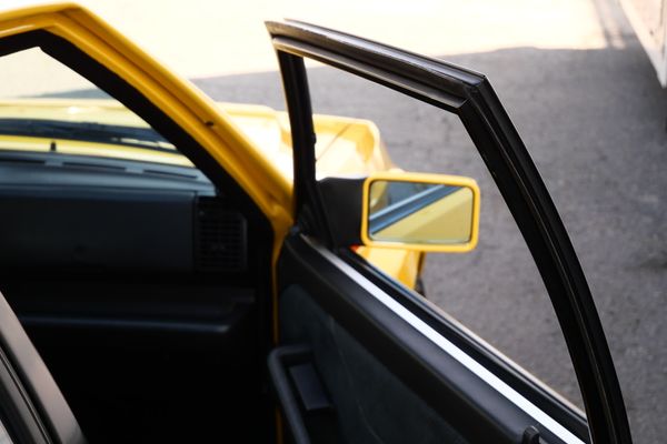 Yellow 1994 Lancia Delta Integrale Evo 2 previously sold by Sandbox Motors