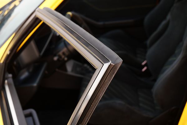Yellow 1994 Lancia Delta Integrale Evo 2 previously sold by Sandbox Motors