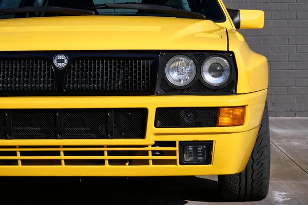Yellow 1994 Lancia Delta Integrale Evo 2 previously sold by Sandbox Motors
