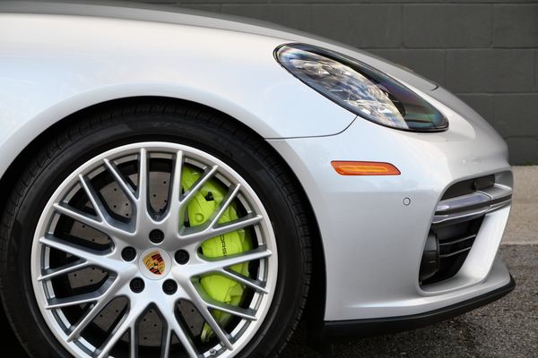 Rhodium Silver Metallic 2018 Porsche Panamera Turbo S E-Hybrid sold by Sandbox Motors