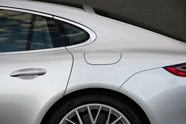Rhodium Silver Metallic 2018 Porsche Panamera Turbo S E-Hybrid sold by Sandbox Motors